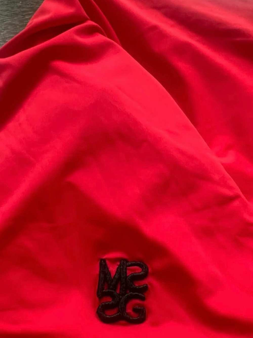 Missguided red ruched maxi skirt - Picture 3 of 3